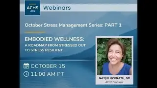 Embodied Wellness: A Roadmap from Stressed Out to Stress Resilient