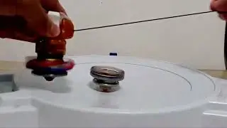 Ultimate Valkyrie vs Greatest Raphael slow motion beyblade battle