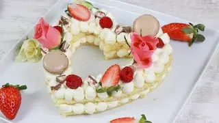 Letter Cake Herz I Valentinstags Special