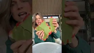 Strawberry matcha bark