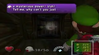 Luigi's Mansion Cutscene - Not Enough Boos to Fight Boolosus 1080p