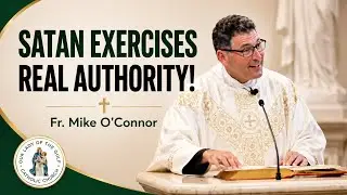 Satan exercises real authority in this world…..but