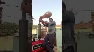 Tractor VS Balloon #viral #shorts