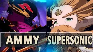 GBVSR:🔥Ammy (Siegfried) Vs EC | SuperSonic (Anre)🔥| High Level Gameplay.