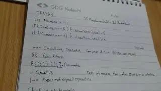 Javascript Fundamentals   If statement   is else statement   equal to operator   does not equal to