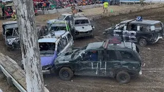9-20-25 Pleasant Hill Terry Lierly Memorial Demo Derby Mini Vans and SUVs