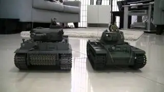 VS Tank Pro Soviet KV-1 and German Tiger 1 (Hi Definition)