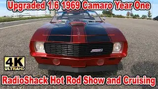 Upgraded 1/6 1969 Camaro Year One RadioShack Hot Rod#1 Show and Cruising