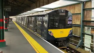 Island Line Class 484 (D Stock) arriving at Ryde Pier Head