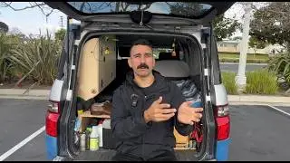 Honda Element Stealth Camping In Los Angeles