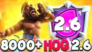 2.6 Hog 8000〜 Top ladder clash royale