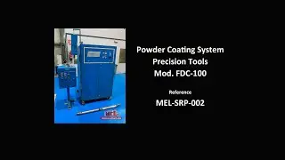 MEL Canmaking Machinery - Powder coating system Precision Tools Mod. FDC-100