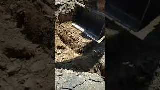 Excavation on some tough hard pan.