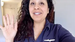 Did I just walk in on someone! 😳 Flight Attendant Life 2021 ✈️