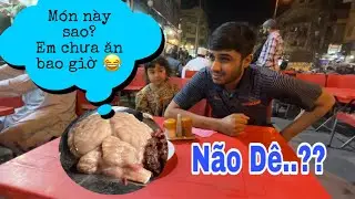 Lần đầu tiên ăn thử “Óc Dê” đặc sản ẩm thực đường phố Pakistan💥Lấy chồng Pakistan 🇵🇰 #278