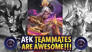 AFK Teammates are Awesome!!! MLBB Mobile Legends