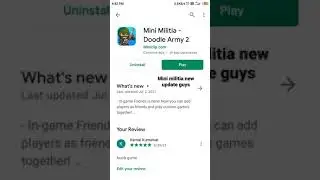 mini militia new update