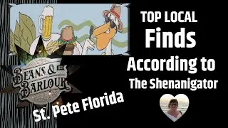 Top Local Picks in St. Pete according to Sandy the Shenanigator