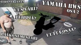 JONNE TUUNAUSTA + KASAILUA || YAMAHA BWS STUNTTI Skootteri projekti pt 2 || GARAGEVLOG#64