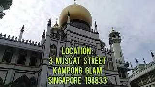SULTAN MOSQUE,  A historic mosque in Singapore.