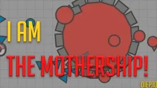 Diep.io Best Tank - I'm The Mothership - Diep.io Mothership Gameplay