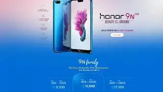 honor 9N Notch display is here