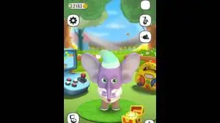 My Talking Elephant Elly - cutest pet ever! #virtual pet #elephantgames #talking_games