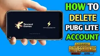 How To Delete Pubg Mobile Lite Account | Pubg Mobile Ke Account Ko Kese Delete Kare