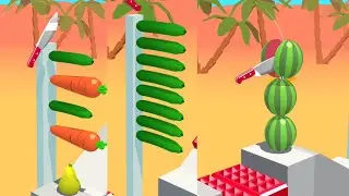 Slicing ASMR Slice Gameplay Rider Game Satisfying and Relaxing Video #slice #asmr #gameplay #video 