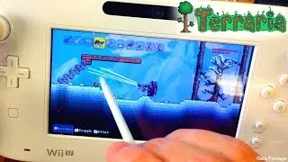 Terraria Wii U - 7 Minutes With Game-Pad Mode