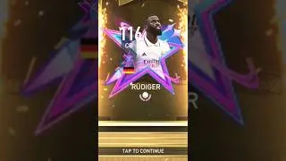 Fifa Mobile retro star mysterious pack ll RUDIGER 116+