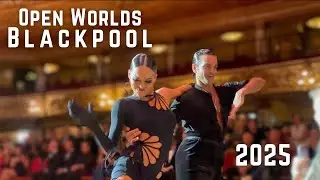 Nino & Andra, Peter & Zia J I Samba R2 I The Open Worlds Blackpool I 2025 I Professional Latin