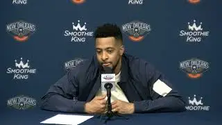CJ McCollum on 4Q push, execution in OT loss | Pelicans Postgame Interview vs. Jazz 10/23/22