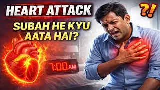 😲 Heart Attack Subah Hi Kyun Aata Hai?