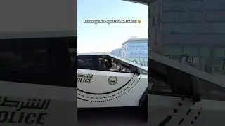 Dubai robot Police 👮 in tesla Cybertruck spotted #ai2030 #tech #dothingsyoudontwanttodo #san