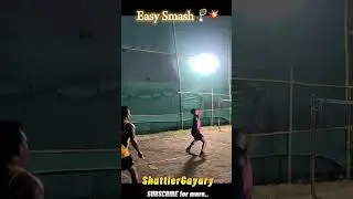 Outdoor badminton Doubles Match #badminton #racketreview #shorts #racket