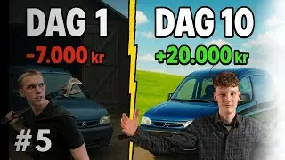 Kan vi TJENE penge p&aring; vores sidste bil-flip?