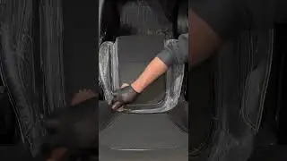 Leather seat cleaning 😍 #asmr #leather #cleaning #detailing #automobile #auto #detailing #autoglym