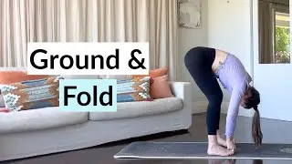 20-Min Grounding Yoga Flow | Forward Folds to Reset Your Energy & Calm an Overwhelmed Mind