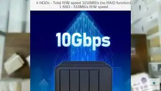 Review - TERRAMASTER D4-320 External Hard Drive Enclosure - 4bay USB 3.2 Gen2 10Gbps Type