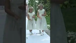 These Little Flower Girls are Absolute ANGELS! #shorts