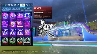 Ultimate Goal Explosion Showcase (Giveaway + Crate Opening) - Rocket League