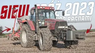 ☆ Siew jęczmienia na Bagnach ☆⛔Case MX 135⛔🔥Kverneland Accord🔥