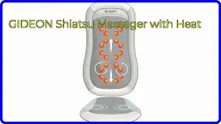 REVIEW (2026): GIDEON Shiatsu Massager with Heat. ESSENTIAL details.