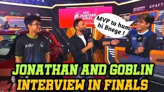 Jonathan and Goblin interview Together 🔥🔥| Jonathan troll Goblin