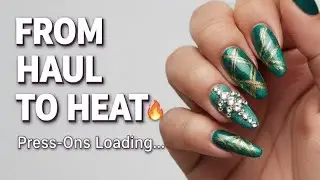 Small Nail Haul + Custom Press-On Plans 💅 | Venom, Alice in Wonderland & Mardi Gras Sets