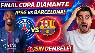 🏆 PSG vs FC Barcelona | Final Copa Diamante DLS 26&hellip; y aparece Demb&eacute;l&eacute; 😳