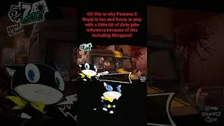 Morgana dirty mind as a car!! | Persona 5 Royal #persona5royal #nintendoswitch
