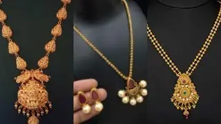 Beautiful gold necklace set design 2021| Latest gold necklace set design and weight