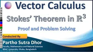 Stokes Theorem in ℝ^𝟑 | Vector Calculus